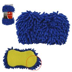 Aspiradora de juguete de polietileno en azul y naranja, 17 x 15 x 77 cm |  Vacuum Cleaner